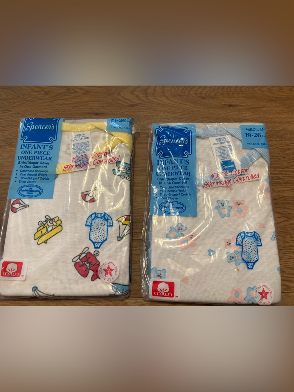 VTG Spencer's Infant Onsies 12
Months - New Old Stock 1980s
